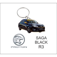 proton saga r3 black keychain 2d