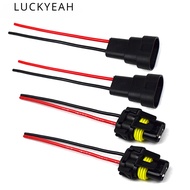 4Pcs 9005 9006 Male Female Plug HB3 HB4 Adapter Socket Wiring Harness Connector Extension Cable