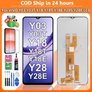LCD For Vivo Y03  / Y03T / Y18 / Y18T / Y18E / Y18i / Y28S /Y28E LCD Display Touch Screen Digitizer 
