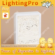 【LightingPro】3D 3D Paper Sculpture Lamp diy Night light gift ideas for boyfriends, girlfriends, best