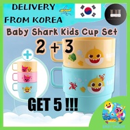 Pinkfong Baby Shark Cup Set for kids GET 5 cup for toddler baby shark cup Set
