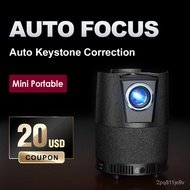 Mini Portable Projector LCD Video Full Hd 1080P Home Theater 4k Android Wifi Auto Foc Keystone Movies Beam Projection De