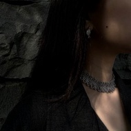 【漣】蕾絲編織頸鍊 / 手鍊 | 日本米珠 / 管珠 | 可訂製長度