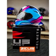 ZEUS HELMETS ZS-826 (FREE MERCHANDISE) FULLFACE NEW GRAPHICS