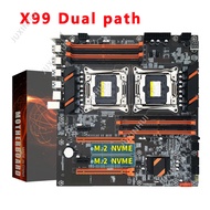 X99 Motherboard Dual CPU M.2 LGA 2011 V3 E-ATX USB3.0 SATA3 8 DIMM DDR4 Support Xeon processor slot 2011-3