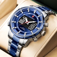 Foxbox / liger special double display series men's double display watch multifunctional sports water