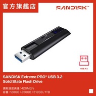 SanDisk - Extreme PRO USB 3.2 隨身碟 1TB (SDCZ880-1T00-G46) 手指