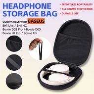 Compatible With Baseus Bowie H1i H1 D02 Pro D05 BH1 Lite NC Black EVA Headphone Portable Storage Cas