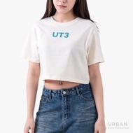 URBAN : WOMENS MINIMAL CROP TOPS เสื้อครอปสั้นผู้หญิง รุ่น 1UTWT1019 สี CREAM - ครีม