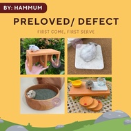 Preloved DEFECT Hammum Hamster Goods | Hamster Tunnel | Hamster Maze | Hamster House