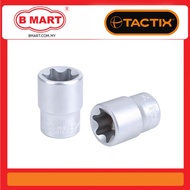 TACTIX 1/2" DR. E-STAR SOCKET E10/E11/E12/E14/E16/E18/E20/E22/E24 361251/2/3/5/7/9/61/63/65