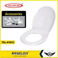 TECHPLAS Light Duty Plastic Toilet Seat Cover TSL-4101C / Jamban Duduk Tandas Plastik