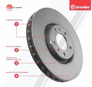 จานเบรค Nissan teana tiida xtrail cefiro sunny sylphy juke ยี่ห้อBrembo J31 J32 L33 c11 t30 t31 t32 a32 a33 b14 b17