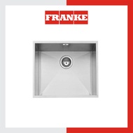 FRANKE Planar Undermount Single Bowl Stainless Steel Sink PZX 110-45