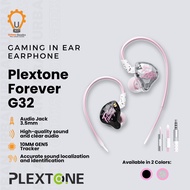 PLEXTONE FOREVER G32 Gaming Earphone 3.5mm Dynamic Driver with Mic In Ear Headset