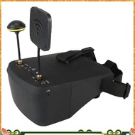 EV800D 5.8G 40CH 5 Inch 800x 480 Video Headset HD DVR Diversity Video Headset with Integrated Batter