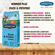 Winner Plus Duck and Potatoes Dog Food – Grain-Free, Hypoallergenic, All Life Stages