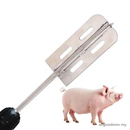 ALLGOODS Hog Hair Scraper, Labor Saving Portable Hog Trimmer, Wear-resistant Efficient Stainless Ste