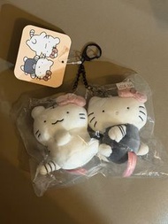SANRIO 小白虎兔醫生HelloKitty 掛件 公仔