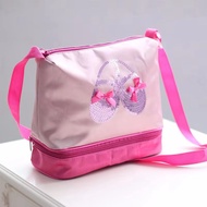 Kiki Sling Bag Ballet Shoes Compartment Pink Kids