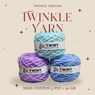 Twinkle Yarn Milk Cotton 5 Ply Premium – Crochet Yarn