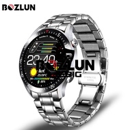 BOZLUN 2021 Fashion Full Circle Touch Screen Mens Smart Watches Ip68 Waterproof Sports Fitness Watch