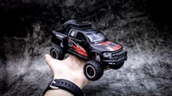 MÔ HÌNH XE FORD BUILT TOUGH RAPTOR F150 OFFROAD BLACK 1:32 DOUBLE HORSE 6003