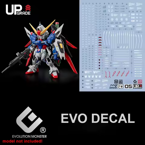 EVO Decal MGSD-05 for MGSD SEED DESTINY ZGMF-X42S High Precision Fluorescent Water Sticker Model Bui