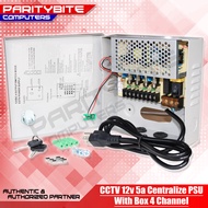 CCTV Centralize Power Supply Adapter DC 12V 5A W/ Box