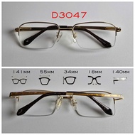 Gọng kính ( Sale ) cận thị Nam nữ - Kính đọc sách - Titanum A999 - ống kính ( UVBlue Lens ) Made in