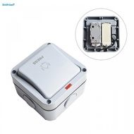 Durable Polycarbonate Housing Doorbell Button Switch 220V 250V Plastic