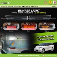 Bumper Light 3 in 1 (Smoke) - Toyota Estima ACR50 2006-2015