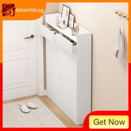 [48H Shipping] Simple Shoe Cabinet20cm Deep Doorway Mini Small Inclined Insertion Shoe Rack Househol