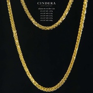 สร้อยคอทอง 9K ลายสี่เสา 2 มิล