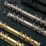 KIKIFA Paper Binder Metal Paper Fasteners 6 Holes Student Scrapbooking Stationery A5 A6 File Folder