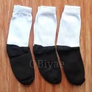 [Stl pempers] School socks // children's socks // school children's socks // white socks // black so