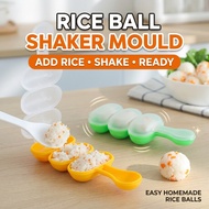 Rice Ball Mold Maker Shaker Round Sushi Sushi Maker Rice Ball Shaper Acuan Nasi饭团模具