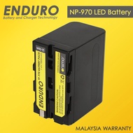 ENDURO NP-F970 Lithium Battery F970 Battery for LED and Monitor [READY STOCK]