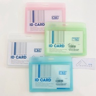 CBE ID Card Holder Clear 3312