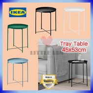 Ikea GLADOM Tray Table Bedside Coffee table 45x53cm Premium living room 宜家小型咖啡架客厅卧室置物架 Meja Besi Tepi Katil Ruang Tamu