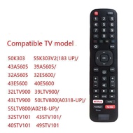 Hisense Devant Smart TV Remote Control RPEN2H Replacement 50DTV700 40K322 55K220 32K312 40UHV200