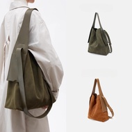 American style NEW Songmont Explosive Spot Song Mountain Suede Ear Tote Bag Lazy Commuter Bucket Bag