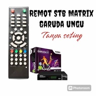 Remote Stb matrix Garuda ungu/Remote set top box matrix Garuda ungu