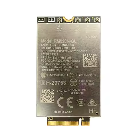 RM520N-GL 5G Sub6GHz Module FRU 5W11H85458 WWAN Card For X1 Carbon 12th 13th T14 P14s Gen5 Gen6 Magi