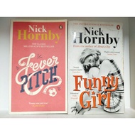[Second Hand Book]Nick Hornby: Funny Girl + Fever Pitch  ( 2 books)