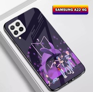 Softcase Glass Samsung A22 4G - Case Samsung A22 4G - Case Lucu - case Samsung - kesing Samsung A22 