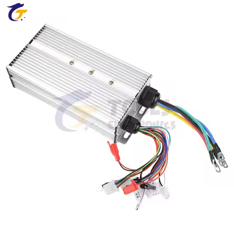 48V 60V 72V 84V 5000W double row 24 tube intelligent brushless controller for BLDC motor/electric bi