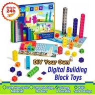 MathLink 0-10/11-20 Cube Multi-Play Stitching DIY Number Building Blocks Children Educational Toys N