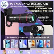HP Apexel 64X minimum Kit Camera Lens Mobile Phone HD Zoom Telephoto 64X Lens Mobile Phone Macro Fis