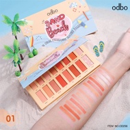 [Thailand] Odbo Beach Odbo OD256 Eyeshadow Palette Consists Of 16 Matte Colors And Shimmer